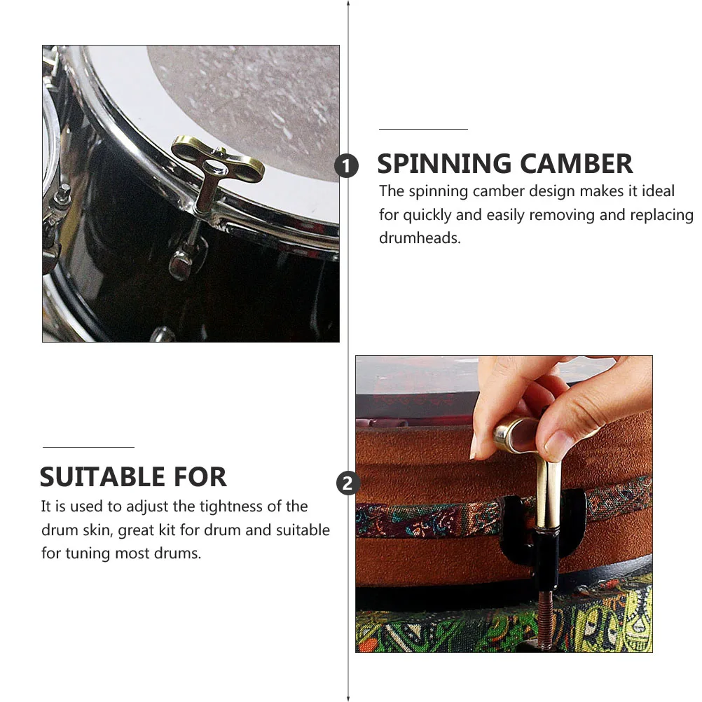 Bronze Wrench Musical Instrument Accessories Drum Tool Kit Instruments Accessory Tools for Percussion Metal Tuning Key
Bronze Wrench Musical Instrument Accessories Drum Tool Kit Instruments Accessory Tools for Percussion Metal Tuning Key