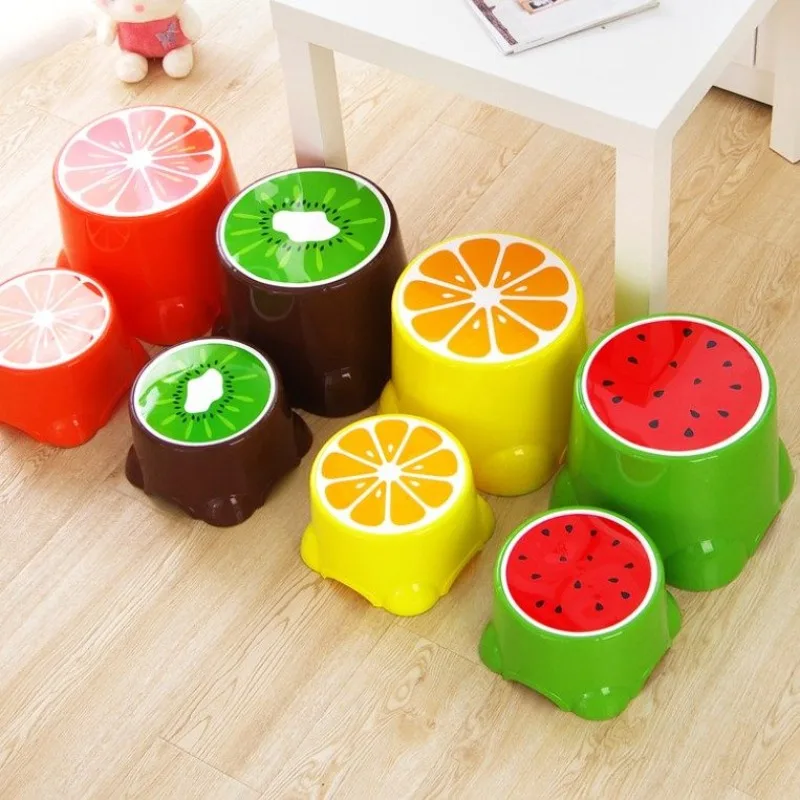 Детский круглый табурет-пуфик в виде фрукта, пластиковый, милый, низкий, для дома
Детский круглый табурет-пуфик в виде фрукта, пластиковый, милый, низкий, для дома