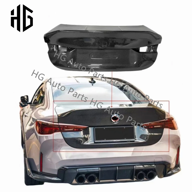 CSL High Quality Dry Carbon Fiber Trunk Cover For BMW M4 G82 G83 Coupe Upgraded Rear Trunk Lid with Body Kit New Condition
CSL High Quality Dry Carbon Fiber Trunk Cover For BMW M4 G82 G83 Coupe Upgraded Rear Trunk Lid with Body Kit New Condition