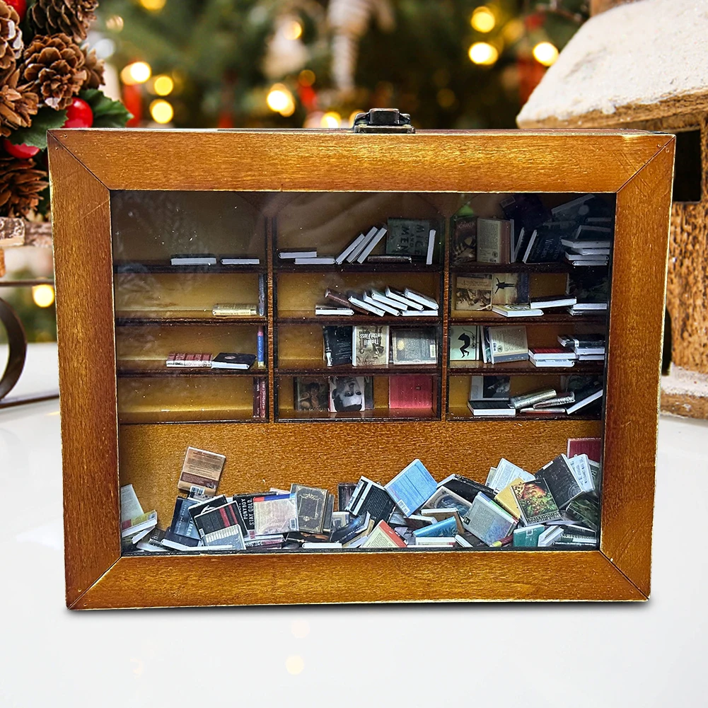 Творческая анти-тревога, украшения для книжной полки, анти-тревога, деревянная книжная полка, витрина, креативные рождественские подарки 
Творческая анти-тревога, украшения для книжной полки, анти-тревога, деревянная книжная полка, витрина, креативные рождественские подарки