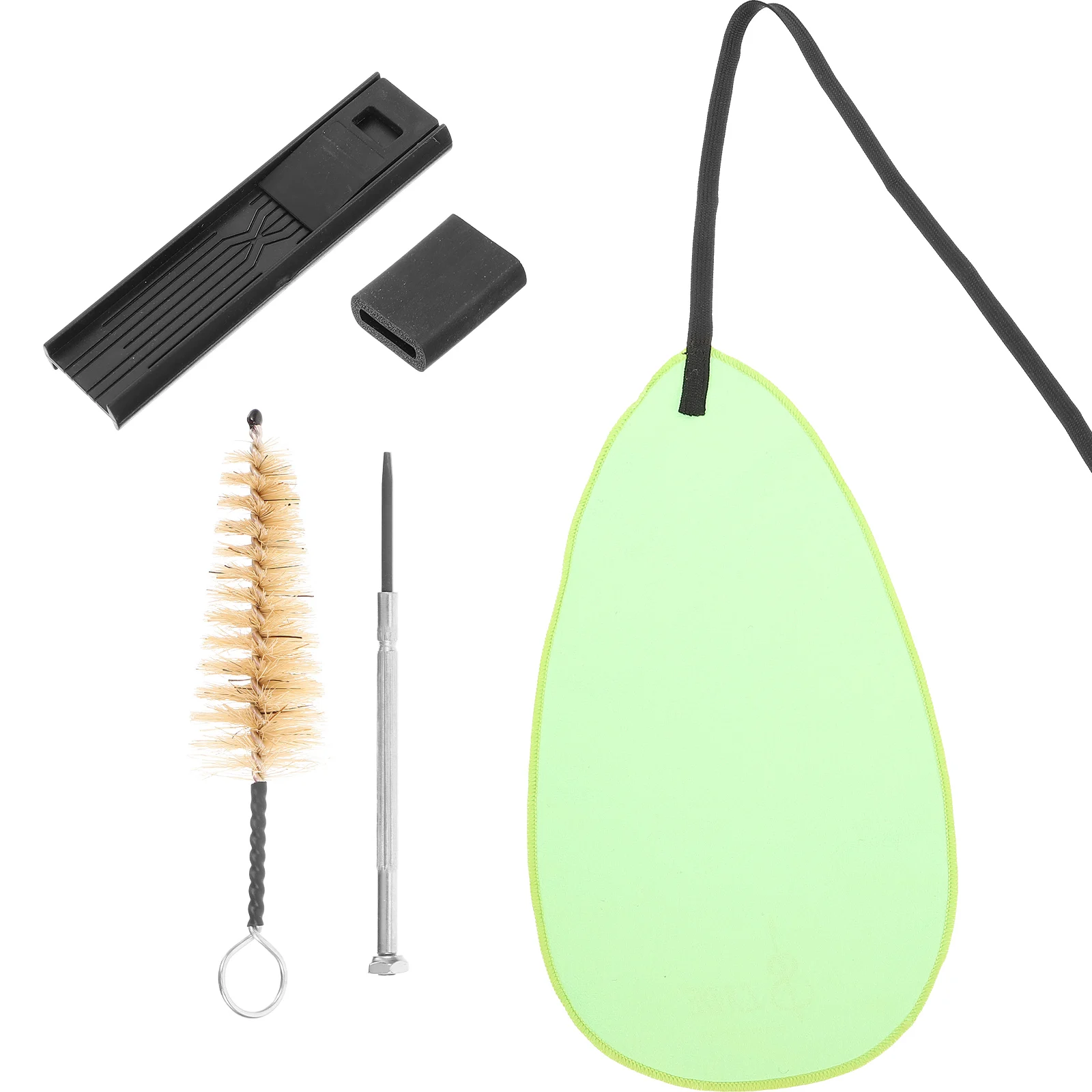 Saxophone Cleaning Kit Lightweight Portable for Musicians Students Light Green Thumb Rest Cushion ABS Metal Cloth Remove Dirt
Saxophone Cleaning Kit Lightweight Portable for Musicians Students Light Green Thumb Rest Cushion ABS Metal Cloth Remove Dirt