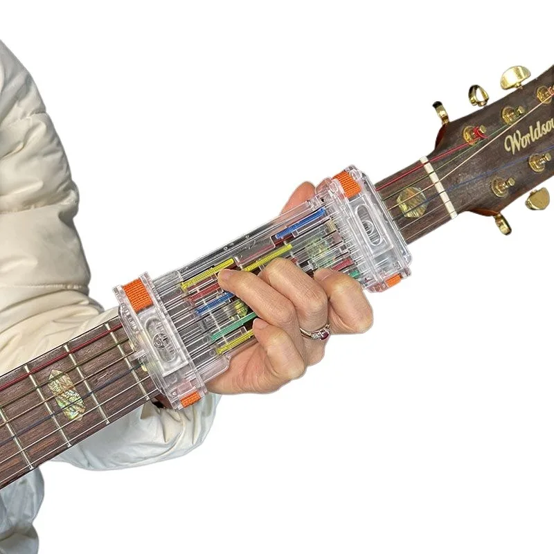 Anti-pain and labor-saving non-dependent chord aids guitar beginner chord finger practice
Anti-pain and labor-saving non-dependent chord aids guitar beginner chord finger practice