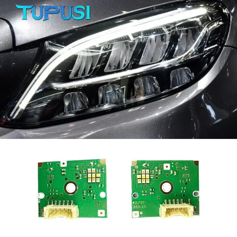 White DRL LED Boards For 2019-2021 Mercedes C CLASS W205 C205 Low Version LED Headlight Daytime Running Light DRL Module Insert
White DRL LED Boards For 2019-2021 Mercedes C CLASS W205 C205 Low Version LED Headlight Daytime Running Light DRL Module Insert