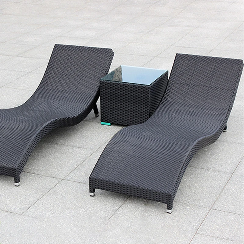 Outdoor PE Rattan Recliner Lounge Bed Chair Modern Simple Design Waterproof for Balcony Swimming Pool Beach Courtyard-Wholesalep
Outdoor PE Rattan Recliner Lounge Bed Chair Modern Simple Design Waterproof for Balcony Swimming Pool Beach Courtyard-Wholesalep
