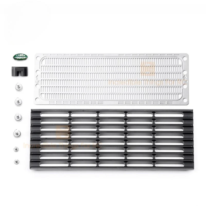 #7075 Aluminum Grill w/ Logo Badge For 1/10 RC Crawler TRX-4 Defender Upgrade Option Parts Accessories #GAX0081AS/AB
#7075 Aluminum Grill w/ Logo Badge For 1/10 RC Crawler TRX-4 Defender Upgrade Option Parts Accessories #GAX0081AS/AB