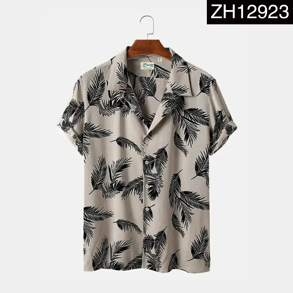 New Retro Shirts Cuban Collar Hawaiian Style Leaves Pattern for Men Vintage 3D Print Oversize Tops for Men And Women
New Retro Shirts Cuban Collar Hawaiian Style Leaves Pattern for Men Vintage 3D Print Oversize Tops for Men And Women
