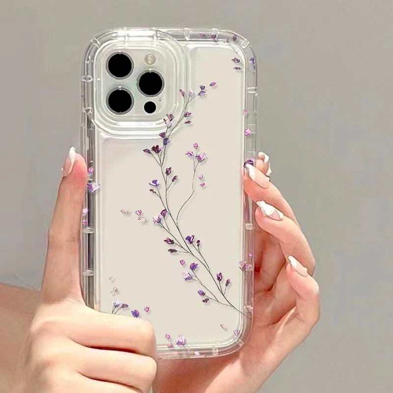 Flower Phone Case For iPhone 17 16 Pro Max Case iPhone 15 13 11 14 12 Pro Max 16E 8 7 Plus XR XS SE Transparent Shockproof Cover
Flower Phone Case For iPhone 17 16 Pro Max Case iPhone 15 13 11 14 12 Pro Max 16E 8 7 Plus XR XS SE Transparent Shockproof Cover