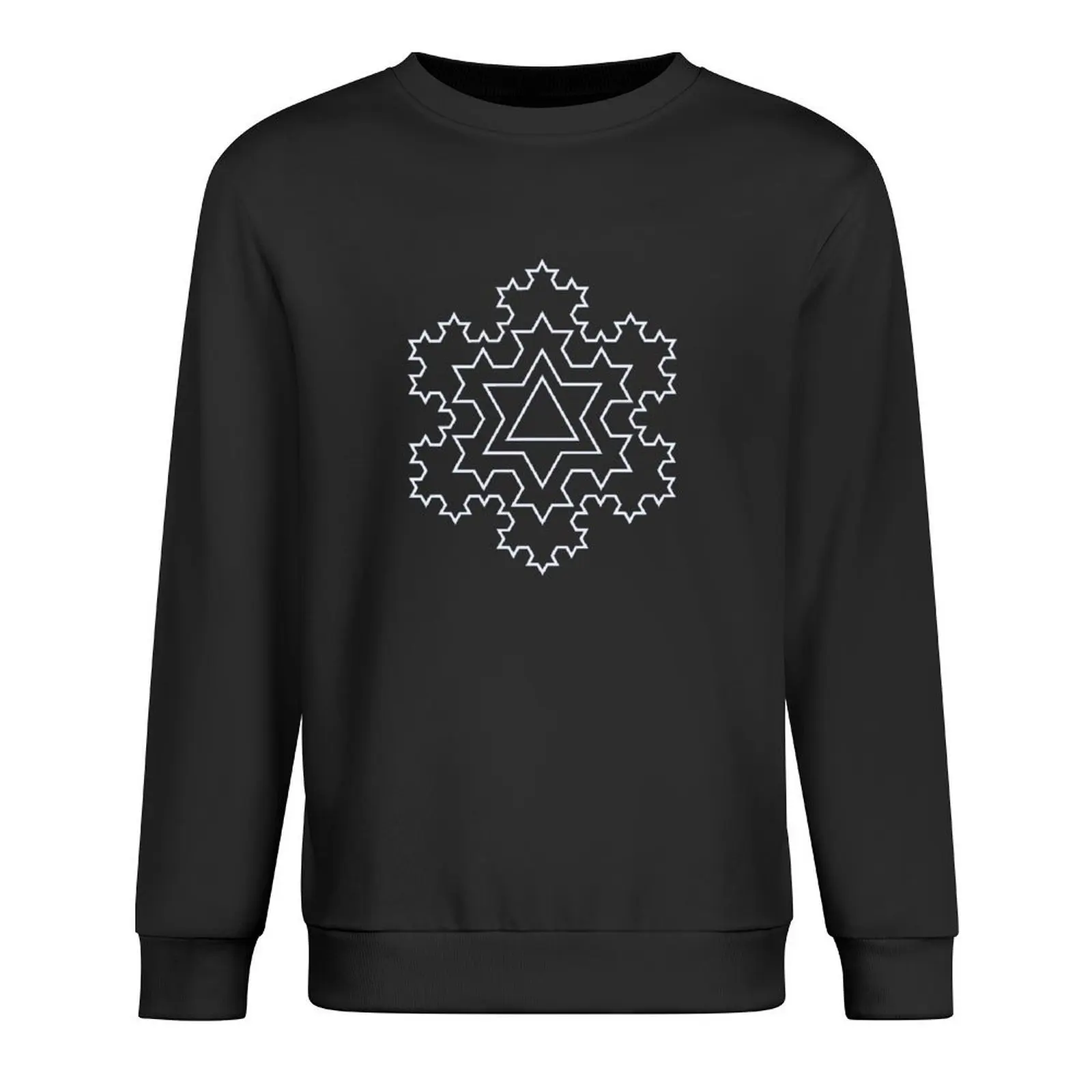 Koch Snowflake Fractal - White Outline Pullover men clothes men's sweat-shirt set men wear sweatshirts men
Koch Snowflake Fractal - White Outline Pullover men clothes men's sweat-shirt set men wear sweatshirts men