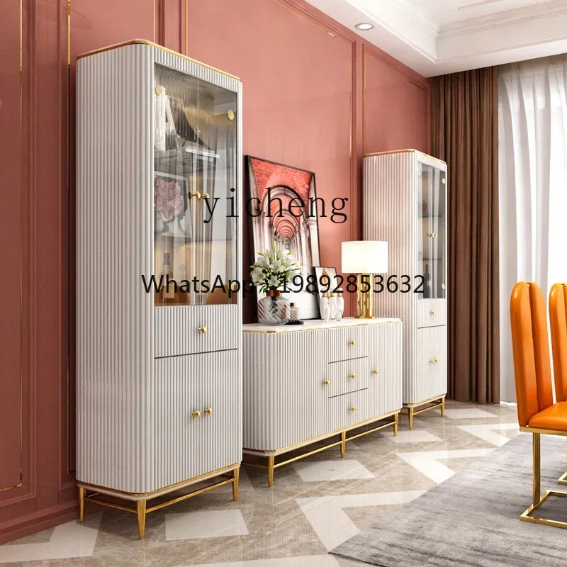 high-end wine cabinet integrated against the wall, household storage storage, decorative side cabinet
high-end wine cabinet integrated against the wall, household storage storage, decorative side cabinet