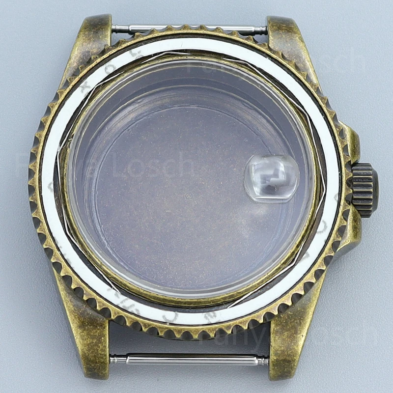 Bronze PVD Diving Case 40mm Luxury 316L Steel Watch Sapphire Glass For GMT-MASTER Seiko nh35 nh36 NH34 NH38 Movement 28.5mm Dial
Bronze PVD Diving Case 40mm Luxury 316L Steel Watch Sapphire Glass For GMT-MASTER Seiko nh35 nh36 NH34 NH38 Movement 28.5mm Dial