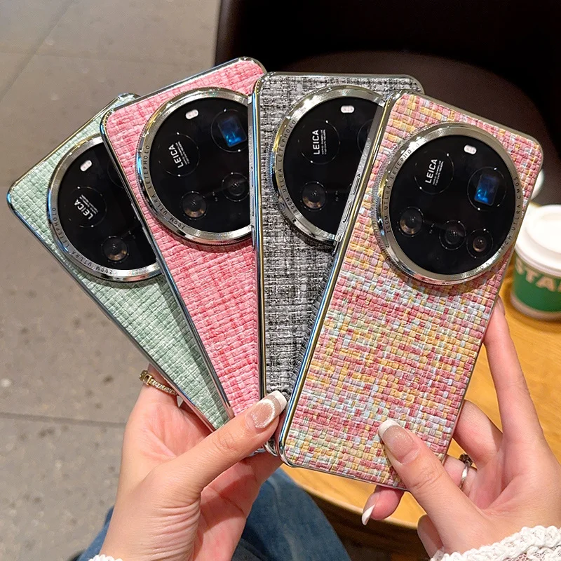 For Xiaomi Mi 15 14 13 Ultra Case Luxury PU Woven Pattern Protective Back Cover Case For Xiaomi Mi 15 Pro Full Cover Phone Shell
For Xiaomi Mi 15 14 13 Ultra Case Luxury PU Woven Pattern Protective Back Cover Case For Xiaomi Mi 15 Pro Full Cover Phone Shell