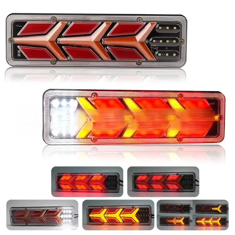 Zza For RV, Camper, Trailer, Truck, Stop Light, Boat Lighting, 12V, 24VLED Taillight Kits Car, Waterproof Tail Turn Signal Lamp
Zza For RV, Camper, Trailer, Truck, Stop Light, Boat Lighting, 12V, 24VLED Taillight Kits Car, Waterproof Tail Turn Signal Lamp
