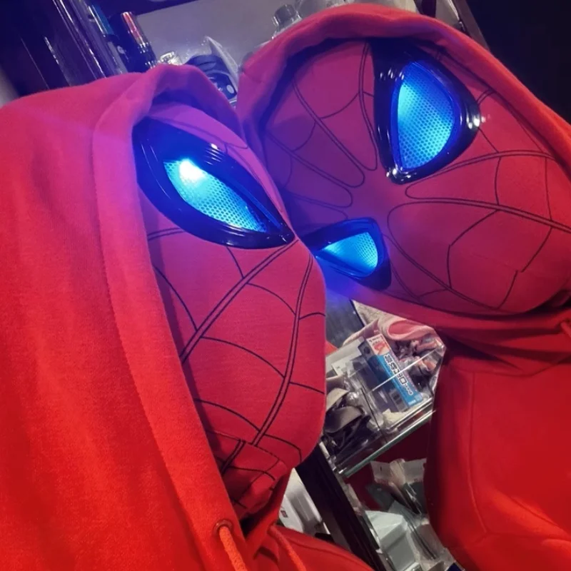 Authentic New Marvel Spider Man Headset Mask Movie Same Version Electric Blink Control Glow Handsome Male Mask Children'S Gift
Authentic New Marvel Spider Man Headset Mask Movie Same Version Electric Blink Control Glow Handsome Male Mask Children'S Gift