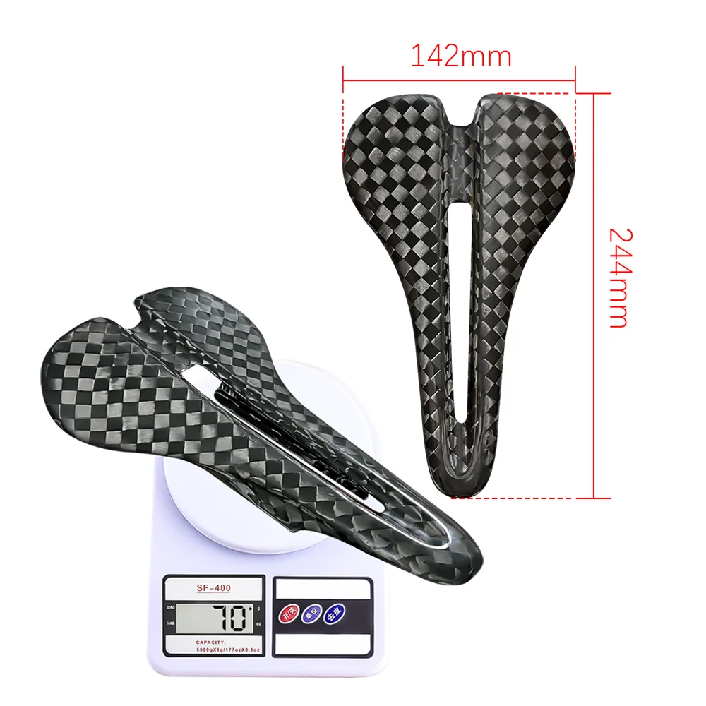 Integrated Carbon Fiber Lightweight 70g Saddle 12K Glossy Finish Road Bicycle Saddle Competitive Comfortable 7x9mm Bow General
Integrated Carbon Fiber Lightweight 70g Saddle 12K Glossy Finish Road Bicycle Saddle Competitive Comfortable 7x9mm Bow General