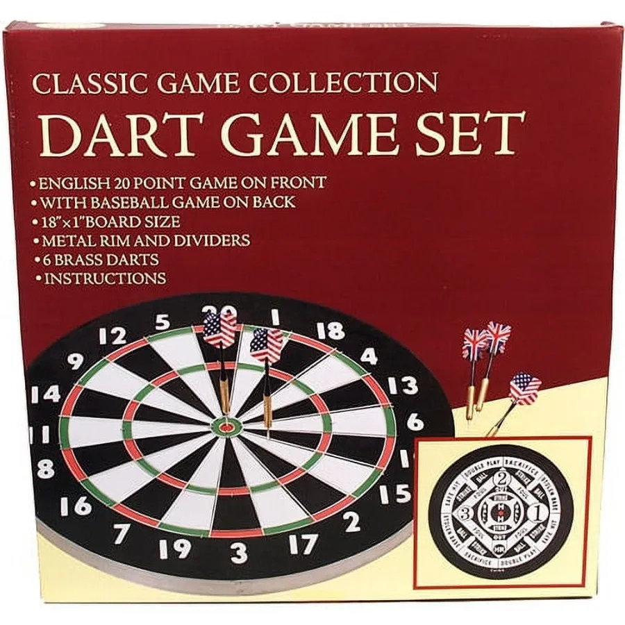 John N. Hansen Co. Classic Game Collection - Dart Game Set
John N. Hansen Co. Classic Game Collection - Dart Game Set
