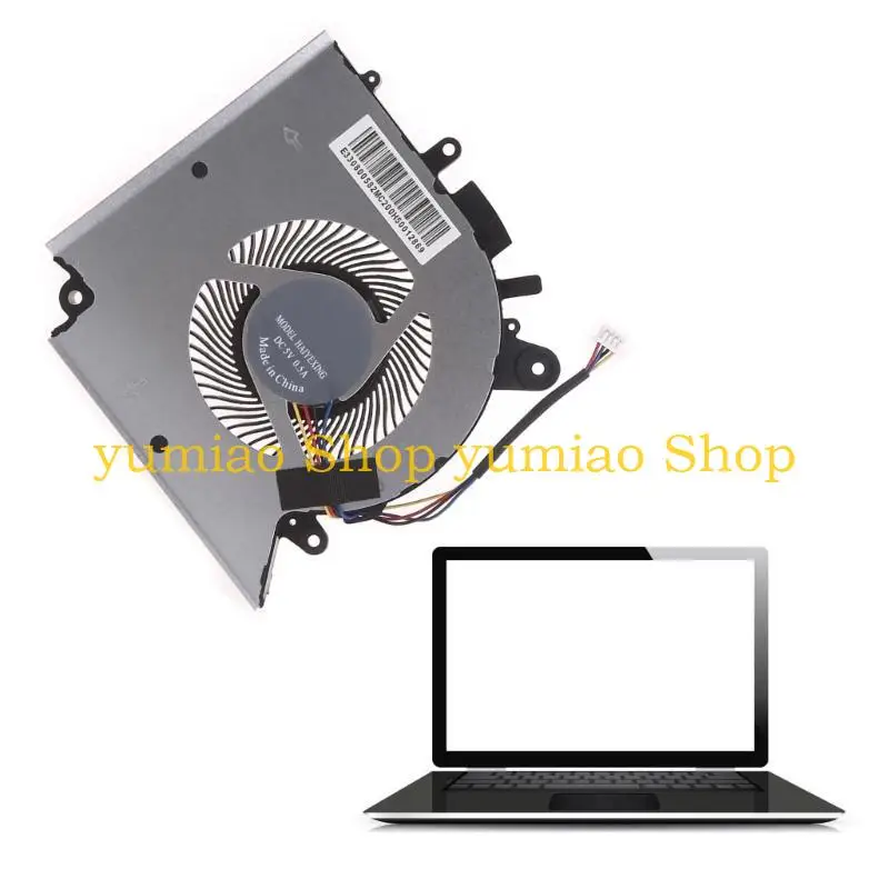 587B New for MSI GF66 GF76 11SC 11UC 11UD 11UE 11UG 12UC 12UD 12UE 12UG 12UGS Laptop CPU & GPU Cooling Fan 5VDC, 1Pair
587B New for MSI GF66 GF76 11SC 11UC 11UD 11UE 11UG 12UC 12UD 12UE 12UG 12UGS Laptop CPU & GPU Cooling Fan 5VDC, 1Pair