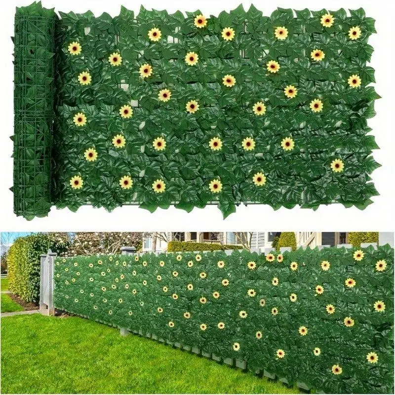Ivy Fence Privacy Screen 1x3m Expandable Fence Privacy Screen For Balcony Greenery Plant Vine Grass Panels With 96 Sunflowers
Ivy Fence Privacy Screen 1x3m Expandable Fence Privacy Screen For Balcony Greenery Plant Vine Grass Panels With 96 Sunflowers