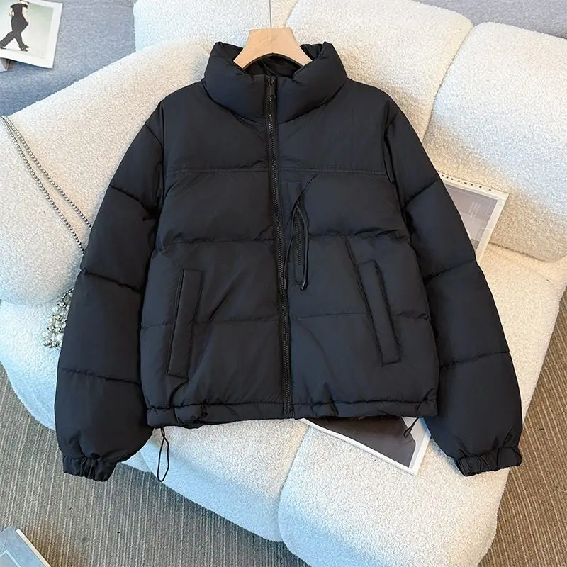 Winter Thiened ort Puffer Jaet Women's Loose Fit Warm Bread Sle Coat Korean Version Stand Collar Cotton down Coat
Winter Thiened ort Puffer Jaet Women's Loose Fit Warm Bread Sle Coat Korean Version Stand Collar Cotton down Coat