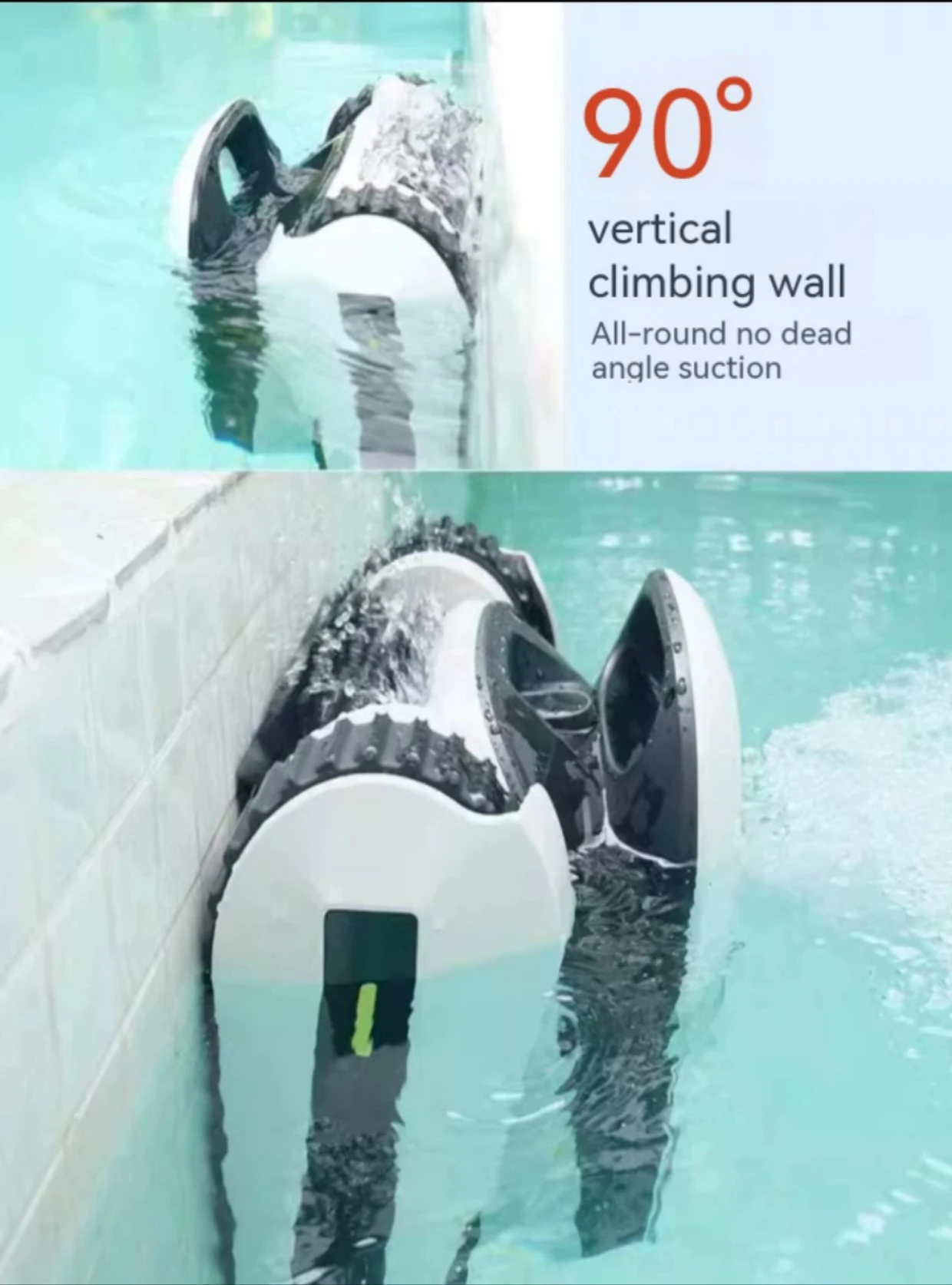 Plastic Suction Automatic Swimming Pool Bottom Cleaning Robot Intelligent Wireless Underwater Vacuum Filter IP68
Plastic Suction Automatic Swimming Pool Bottom Cleaning Robot Intelligent Wireless Underwater Vacuum Filter IP68