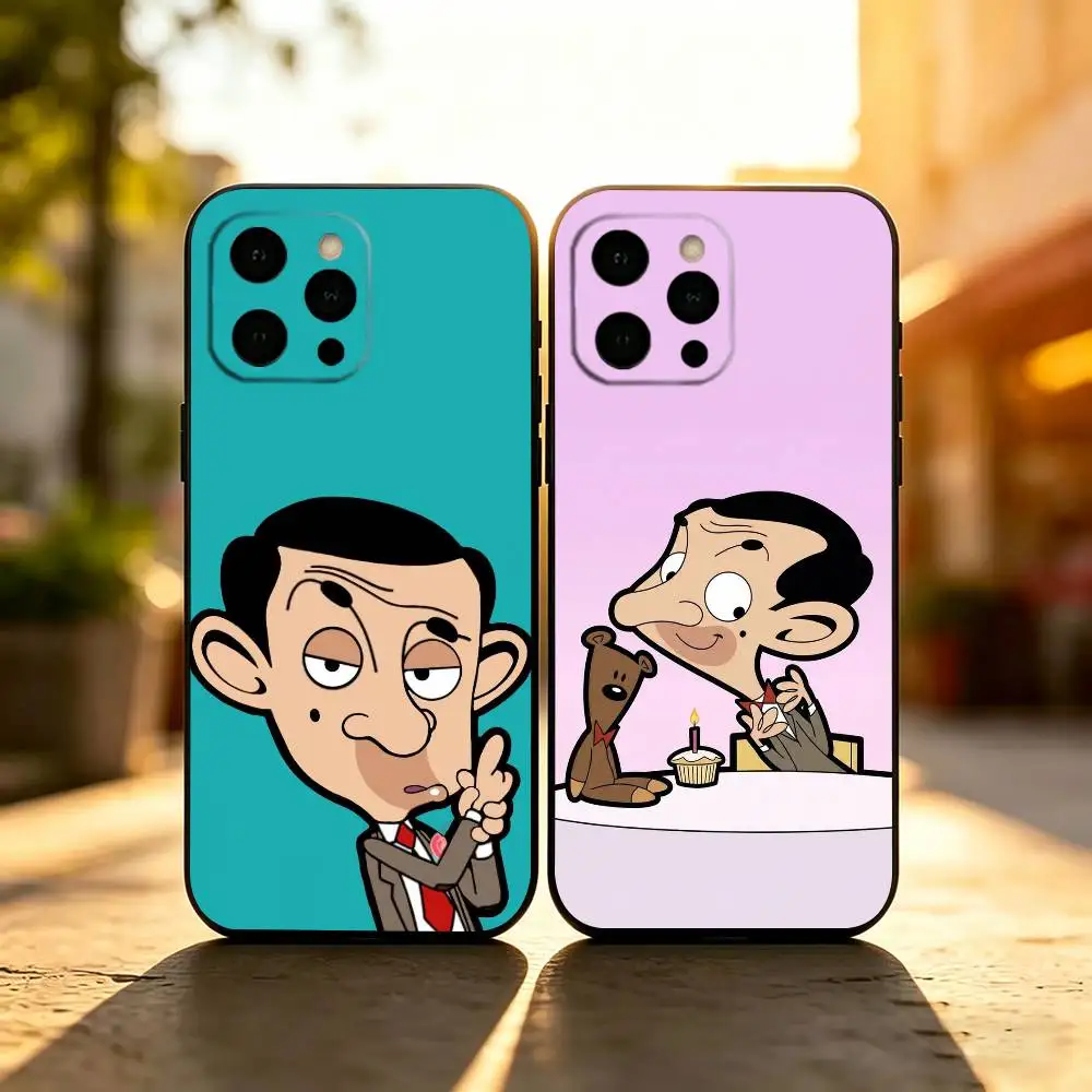 Cartoon Character Mr Bean Phone Case Soft Silicone black For IPhone 17 16 15 14 13 12 11 X XR Plus Pro Max Plus
Cartoon Character Mr Bean Phone Case Soft Silicone black For IPhone 17 16 15 14 13 12 11 X XR Plus Pro Max Plus