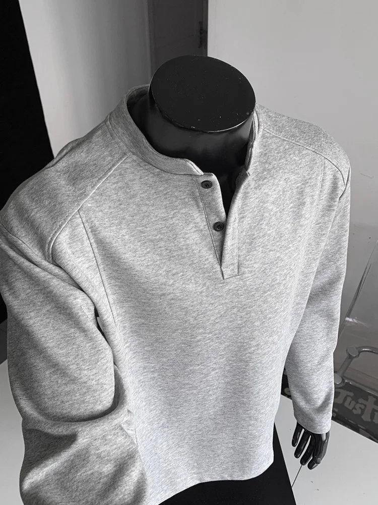 ay American Sle Henry Collar irt Sweatirt Men Autumn High Street Design oulder Long Sve T-irt Couple Top
ay American Sle Henry Collar irt Sweatirt Men Autumn High Street Design oulder Long Sve T-irt Couple Top