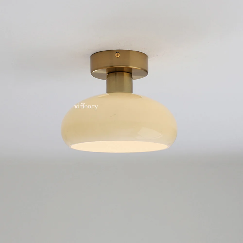 White Jade Glass Ceiling Light Bedroom Living Room Apartment Balcony Porch Corridor Homestayway Study Light Chandelier Kitchen
White Jade Glass Ceiling Light Bedroom Living Room Apartment Balcony Porch Corridor Homestayway Study Light Chandelier Kitchen