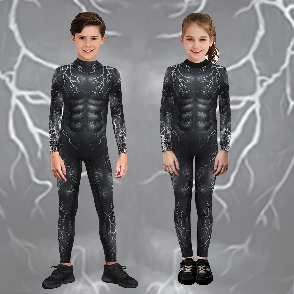 Halloween Boys Girls Movie Black Cosplay Costume 3D Print Funny Disguise Bodysuit Catsuit Holiday Party Carnival Jumpsuits
Halloween Boys Girls Movie Black Cosplay Costume 3D Print Funny Disguise Bodysuit Catsuit Holiday Party Carnival Jumpsuits