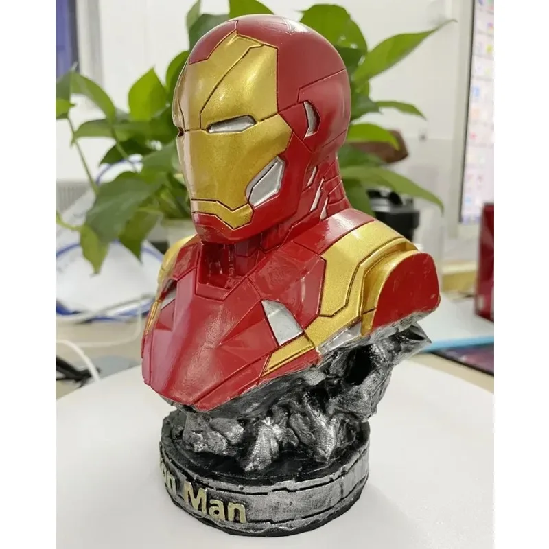 18 см периферийные устройства для фильма, голова Железного человека, бюст, портретная статуя, фигурка из смолы, домашний декор, идеальная коллекционная игрушка в подарок на день рождения
18 см периферийные устройства для фильма, голова Железного человека, бюст, портретная статуя, фигурка из смолы, домашний декор, идеальная коллекционная игрушка в подарок на день рождения