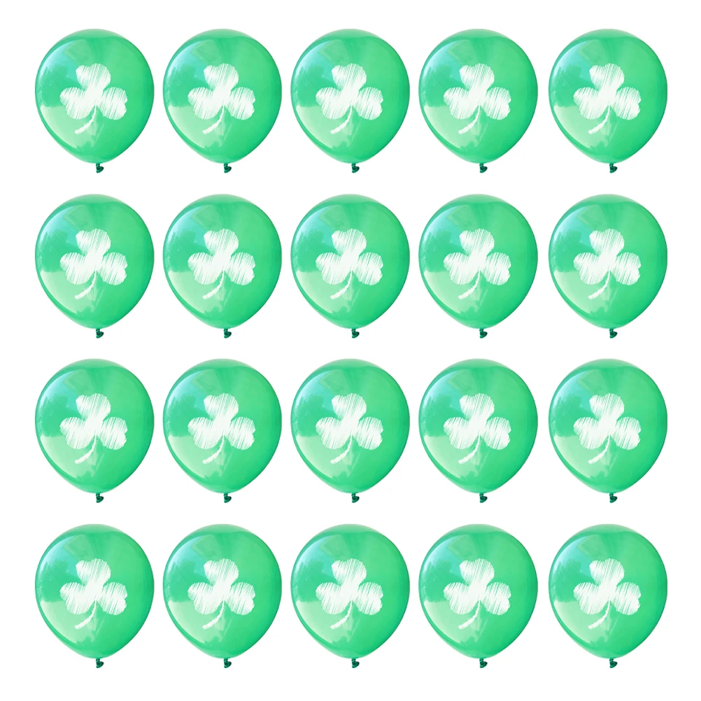 20pcs Clover Latex Shamrock Party Decorations Clover Ballons Decoration Festive Balloons Aluminum Foil Balloons
20pcs Clover Latex Shamrock Party Decorations Clover Ballons Decoration Festive Balloons Aluminum Foil Balloons