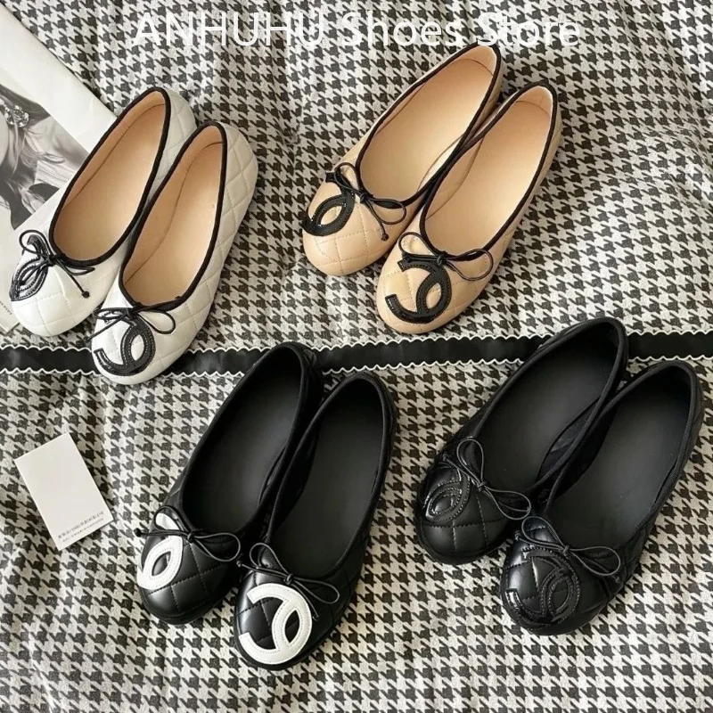 2026 Paris Fashion Week Runway Shoes, Fashionable Bow Sandals, Slim-foot Design, Soft Sock Lining, Ladies' Leather Mesh Casual Versatile Ballet Shoes, Flat-size Children's Shoes for Girls. Sizes 35-42, Versatile Genuine Leather Low-heeled Women's Shoes.
2026 Paris Fashion Week Runway Shoes, Fashionable Bow Sandals, Slim-foot Design, Soft Sock Lining, Ladies' Leather Mesh Casual Versatile Ballet Shoes, Flat-size Children's Shoes for Girls. Sizes 35-42, Versatile Genuine Leather Low-heeled Women's Shoes.