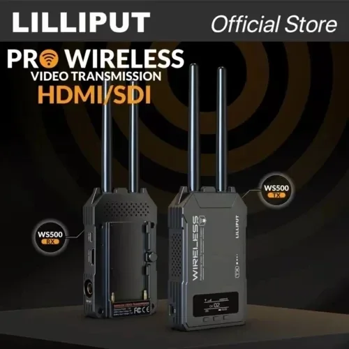 WS500 Wireless Video Transmission 500ft 150m Low Latency 80ms HDM/SDI Wireless Transmission for Live Stream
WS500 Wireless Video Transmission 500ft 150m Low Latency 80ms HDM/SDI Wireless Transmission for Live Stream