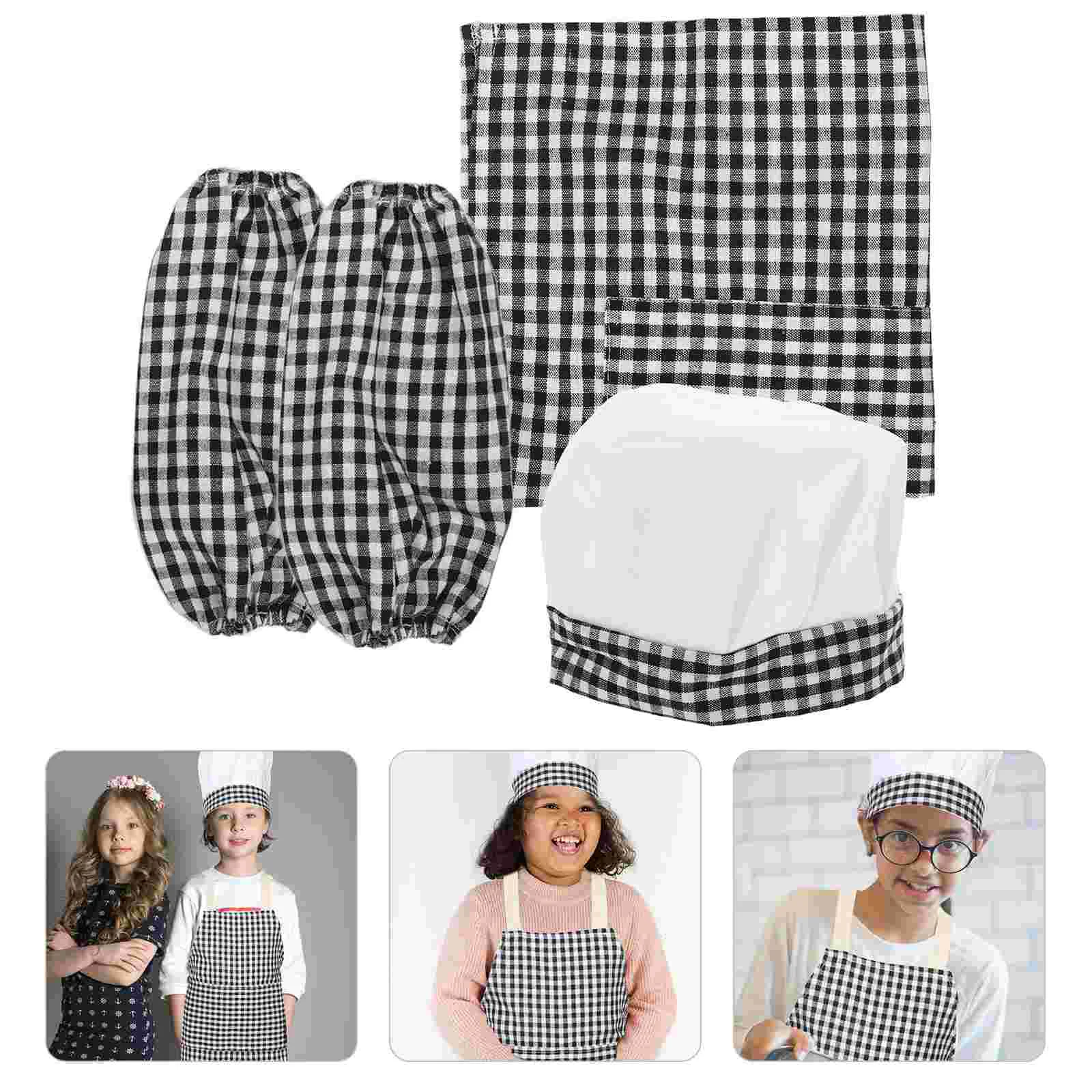 Children's Kids Cooking Aprons Accessories Kitchen Toddler Hat and Clothing Parent-child
Children's Kids Cooking Aprons Accessories Kitchen Toddler Hat and Clothing Parent-child