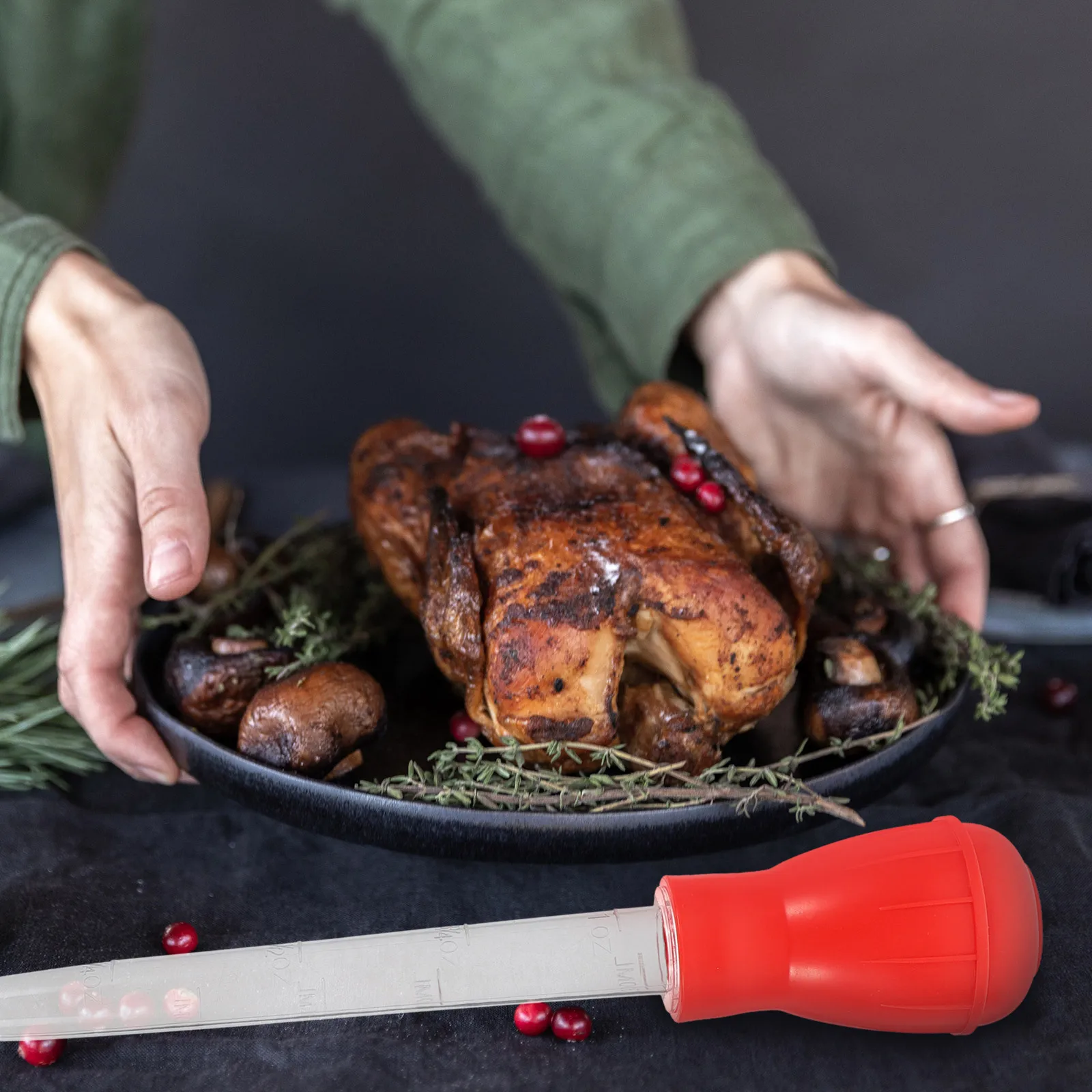 Seasoning Pump Turkey Baster Kitchen Oil Dropper Gadgets Drip Tube Clear Cylinder Measurement Pork Beef Fish Chicken Duck Sauce
Seasoning Pump Turkey Baster Kitchen Oil Dropper Gadgets Drip Tube Clear Cylinder Measurement Pork Beef Fish Chicken Duck Sauce