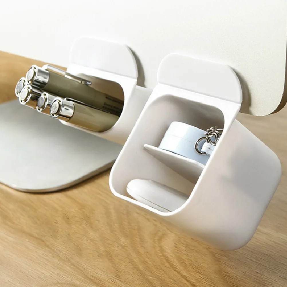 3 Pcs Monitor Storage Box Adhesive Pen Holders Desktop ganizer Screen Containers Office Supplies Desk
3 Pcs Monitor Storage Box Adhesive Pen Holders Desktop ganizer Screen Containers Office Supplies Desk