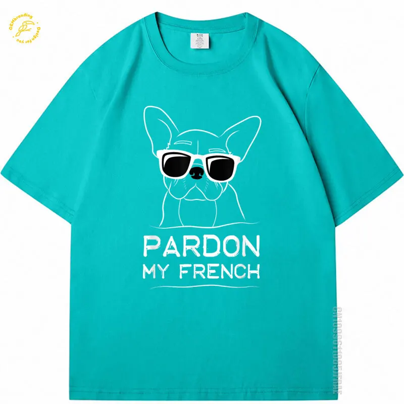 100% Cotton Tshirt Pardon My French Frenchie Bulldog Oversized T-Shirt Short Sleeve Top Clothing Funny Print Design Men's Tees
100% Cotton Tshirt Pardon My French Frenchie Bulldog Oversized T-Shirt Short Sleeve Top Clothing Funny Print Design Men's Tees