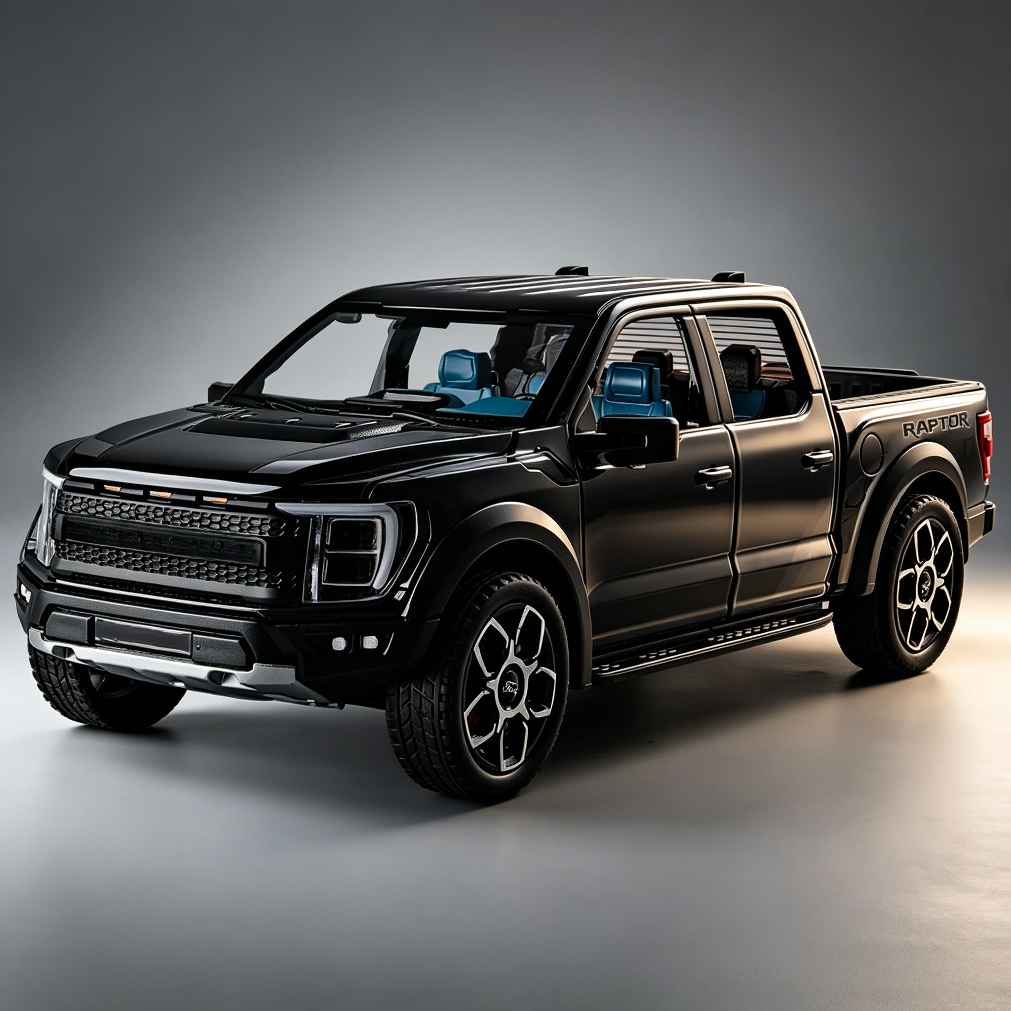 1:20 Raptor F150 Pickup Truck Toy Car Model Alloy Diecast Doors Opened Pull Back Sound Light Scale Model Car Toys For Boys
1:20 Raptor F150 Pickup Truck Toy Car Model Alloy Diecast Doors Opened Pull Back Sound Light Scale Model Car Toys For Boys