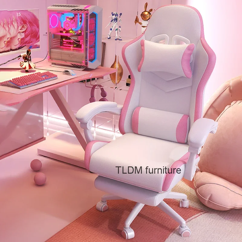 Cushion Footrest Gaming Chairs Office Ergonomic Arm Swivel White Gaming Chairs Recliner Stylish Sillas De Oficina Furnitures
Cushion Footrest Gaming Chairs Office Ergonomic Arm Swivel White Gaming Chairs Recliner Stylish Sillas De Oficina Furnitures
