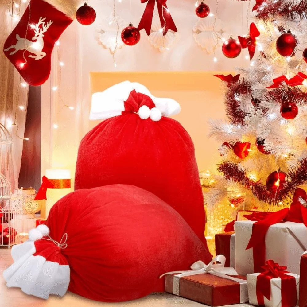 Creative Extra Large Christmas Bag Red Reusable Storage Pouch Drawstring Closure Huge Santa Claus Gift Bag Christmas Eve
Creative Extra Large Christmas Bag Red Reusable Storage Pouch Drawstring Closure Huge Santa Claus Gift Bag Christmas Eve