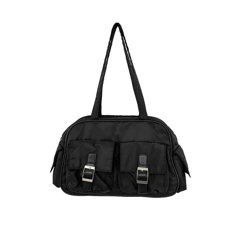 Nylon Bag Women Fashion Simple Office Lady Solid High-Capacity Shoulder Bag Handbag Euro-America Style
Nylon Bag Women Fashion Simple Office Lady Solid High-Capacity Shoulder Bag Handbag Euro-America Style