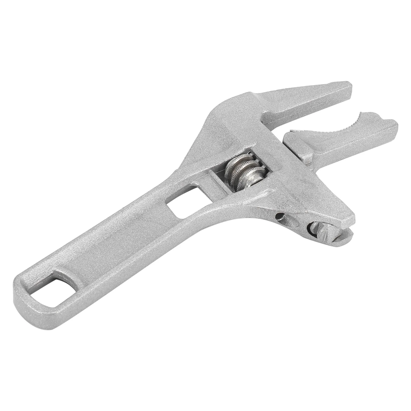 AT14A Adjustable Wrench Bathroom Spanner Wrenches Wide Jaw 6-68mm Aluminum Alloy Spanner Wrenches Shank Plumber Hand Tool C
AT14A Adjustable Wrench Bathroom Spanner Wrenches Wide Jaw 6-68mm Aluminum Alloy Spanner Wrenches Shank Plumber Hand Tool C