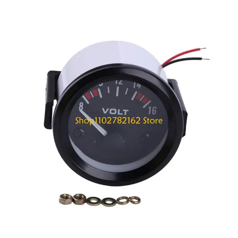 547B Car Gauges 2" 52MM Voltmeter for Marine Boats Car 8-16V Waterproof VoltMeter
547B Car Gauges 2" 52MM Voltmeter for Marine Boats Car 8-16V Waterproof VoltMeter