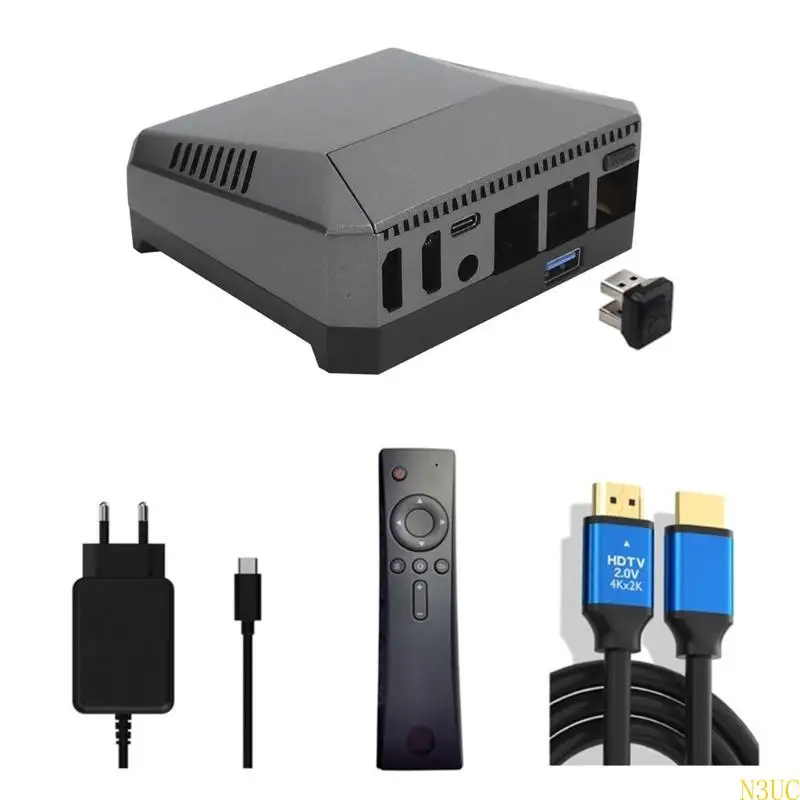 Алюминиевый случай N3UC с слотом расширения SSD M.2 с HDMicabatible для RPI 4 Model B
Алюминиевый случай N3UC с слотом расширения SSD M.2 с HDMicabatible для RPI 4 Model B