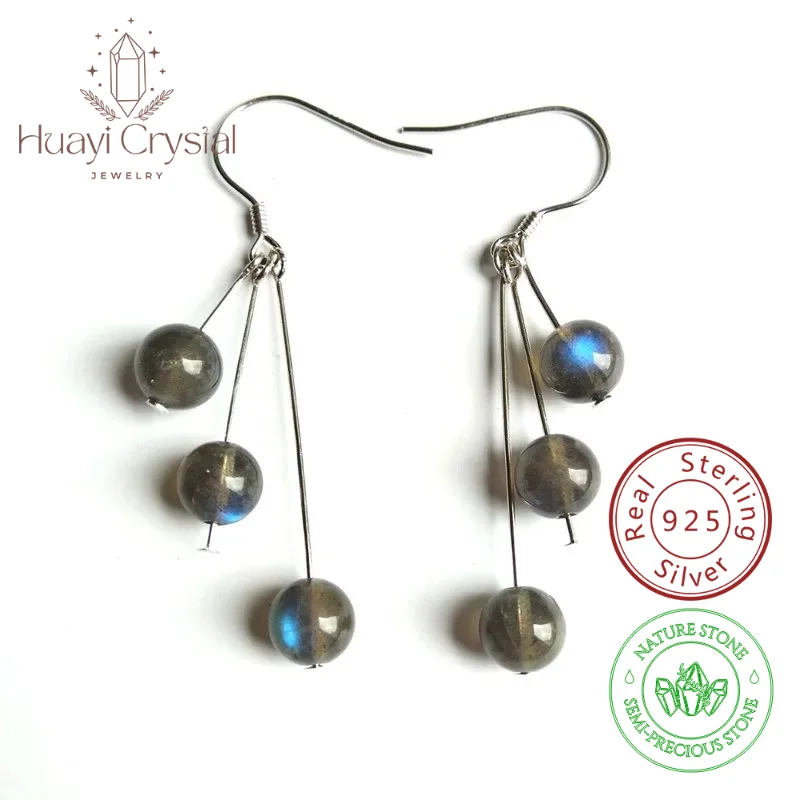 Sfashion's S925 Silver Moonstone Earrings For Women Gradient Labradorite Ear Hooks Long Tassel Earrings
Sfashion's S925 Silver Moonstone Earrings For Women Gradient Labradorite Ear Hooks Long Tassel Earrings