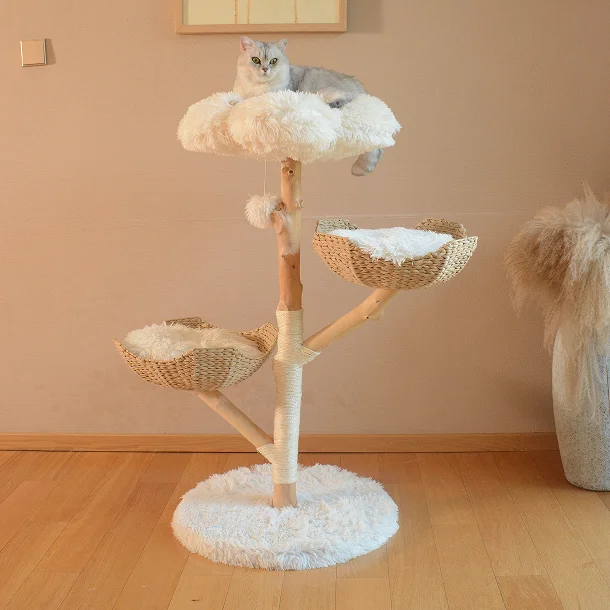 Factory Custom Cat Scratching Board Cat Litter One Cat Climbing Frame Toy Pet House and Furniture Luxury Pet Tree Tower
Factory Custom Cat Scratching Board Cat Litter One Cat Climbing Frame Toy Pet House and Furniture Luxury Pet Tree Tower