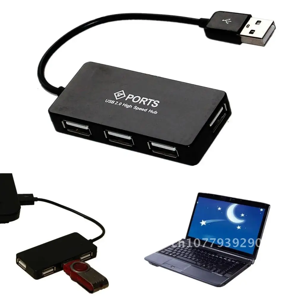 4 Ports USB HUB High Speed USB 2.0 Hub Adapter Multi USB Splitter Expander Mini Hub for Notebook PC Computer Accessories
4 Ports USB HUB High Speed USB 2.0 Hub Adapter Multi USB Splitter Expander Mini Hub for Notebook PC Computer Accessories