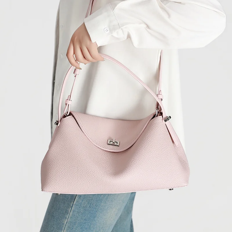 Women's genuine leather handbag fashionable retro designer luxury bag high-quality cowhide large capacity casual shopping bag
Women's genuine leather handbag fashionable retro designer luxury bag high-quality cowhide large capacity casual shopping bag