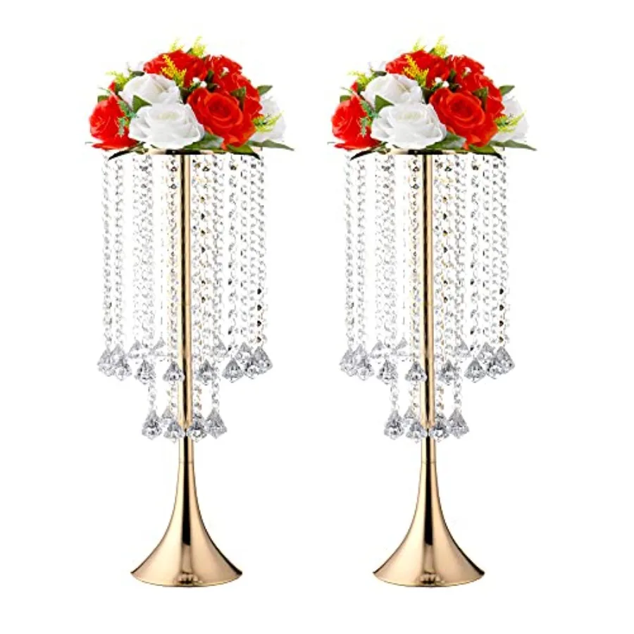 21.88in Wedding Centerpieces for Tables, Wedding Flower Stand with Crystal Bead, Metal Tall Vases for Centerpieces Birthday Par
21.88in Wedding Centerpieces for Tables, Wedding Flower Stand with Crystal Bead, Metal Tall Vases for Centerpieces Birthday Par