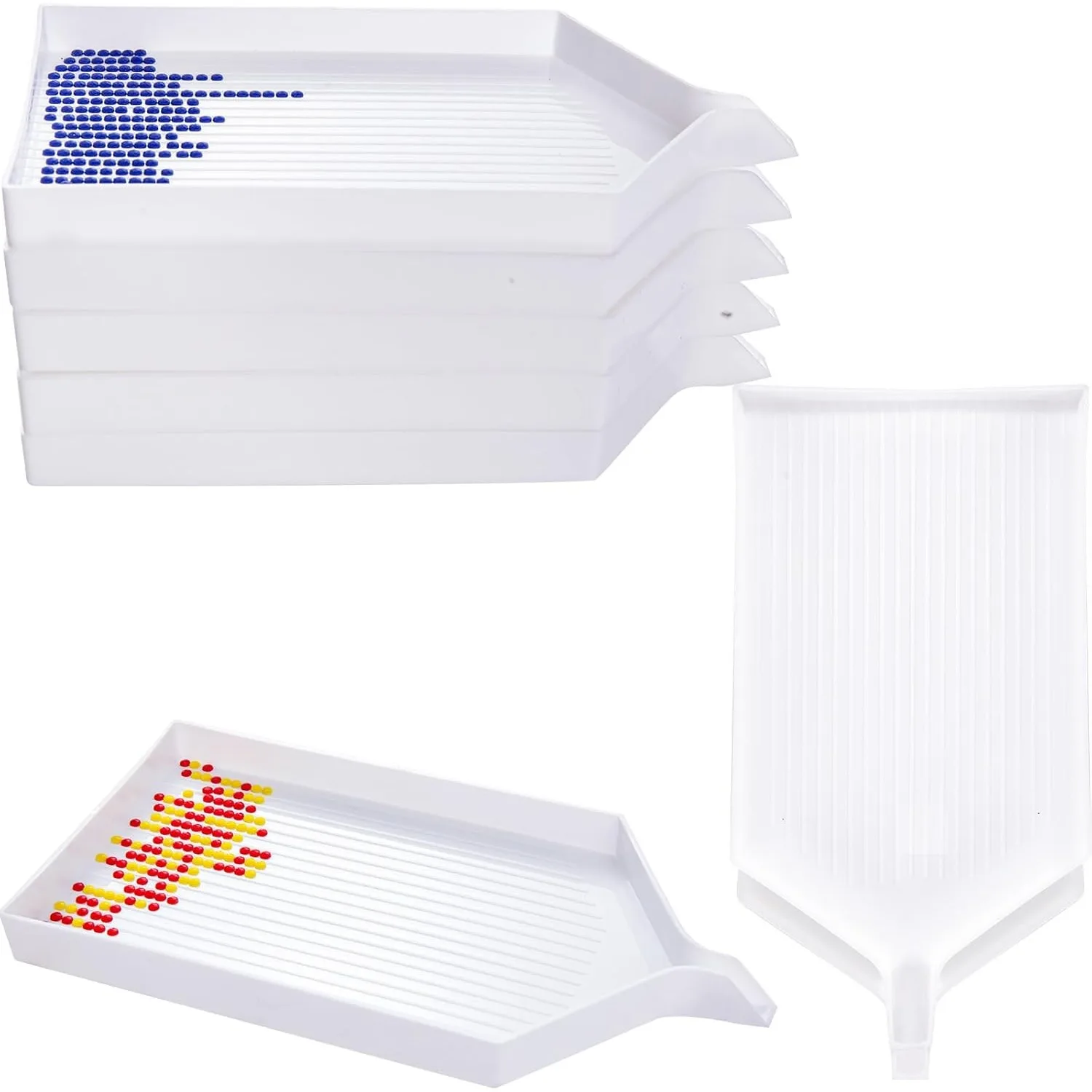 Plastic Diamond Painting Trays 22/16/13/7PCS Bead Sorting Organizer DIY Craft Tools
Plastic Diamond Painting Trays 22/16/13/7PCS Bead Sorting Organizer DIY Craft Tools
