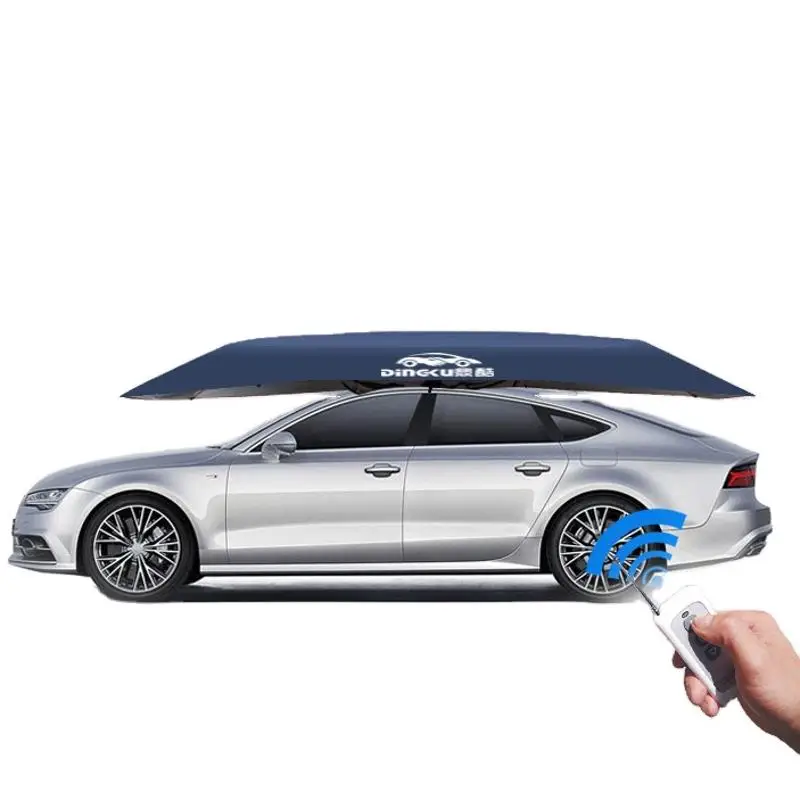 Folded Anti-UV Car Tent Semi-Automatic Car Umbrella Cover Portable Movable Carport Sun-Proof Car Cover
Folded Anti-UV Car Tent Semi-Automatic Car Umbrella Cover Portable Movable Carport Sun-Proof Car Cover