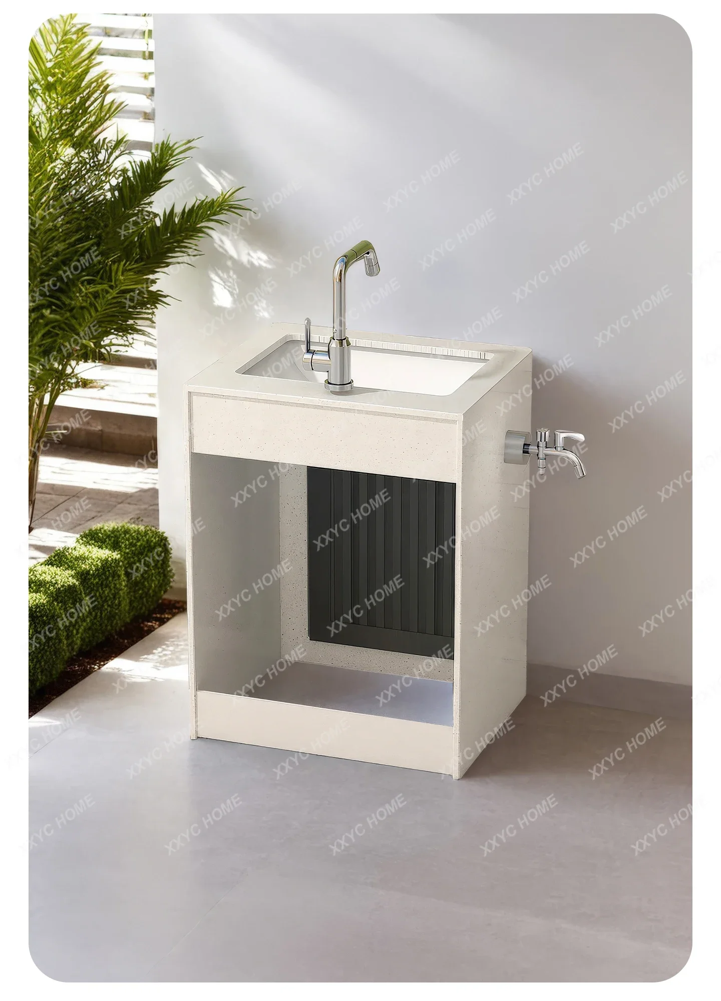 Rock slab rounded edge stone floor-to-ceiling wash basin courtyard garden wash basin outdoor balcony wash basin
Rock slab rounded edge stone floor-to-ceiling wash basin courtyard garden wash basin outdoor balcony wash basin